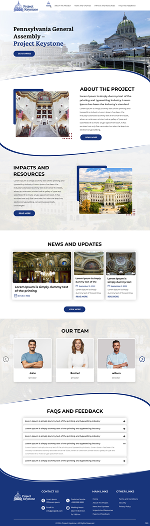 Diseño Wordpress por pb para PA LDPC | Diseño: #33843076