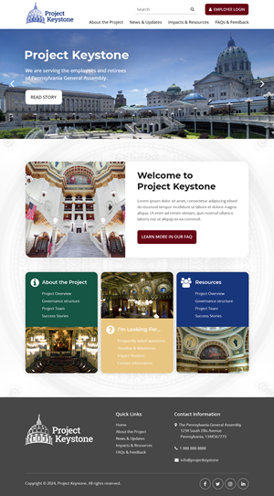 Diseño Wordpress por Starlyn DS para PA LDPC | Diseño: #33810064
