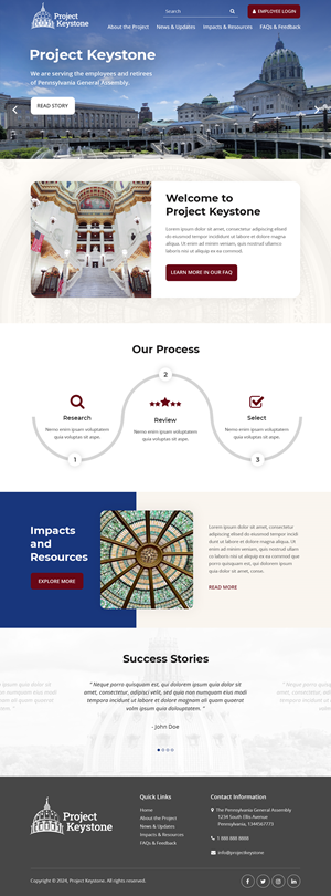 Diseño Wordpress por Starlyn DS para PA LDPC | Diseño: #33814321