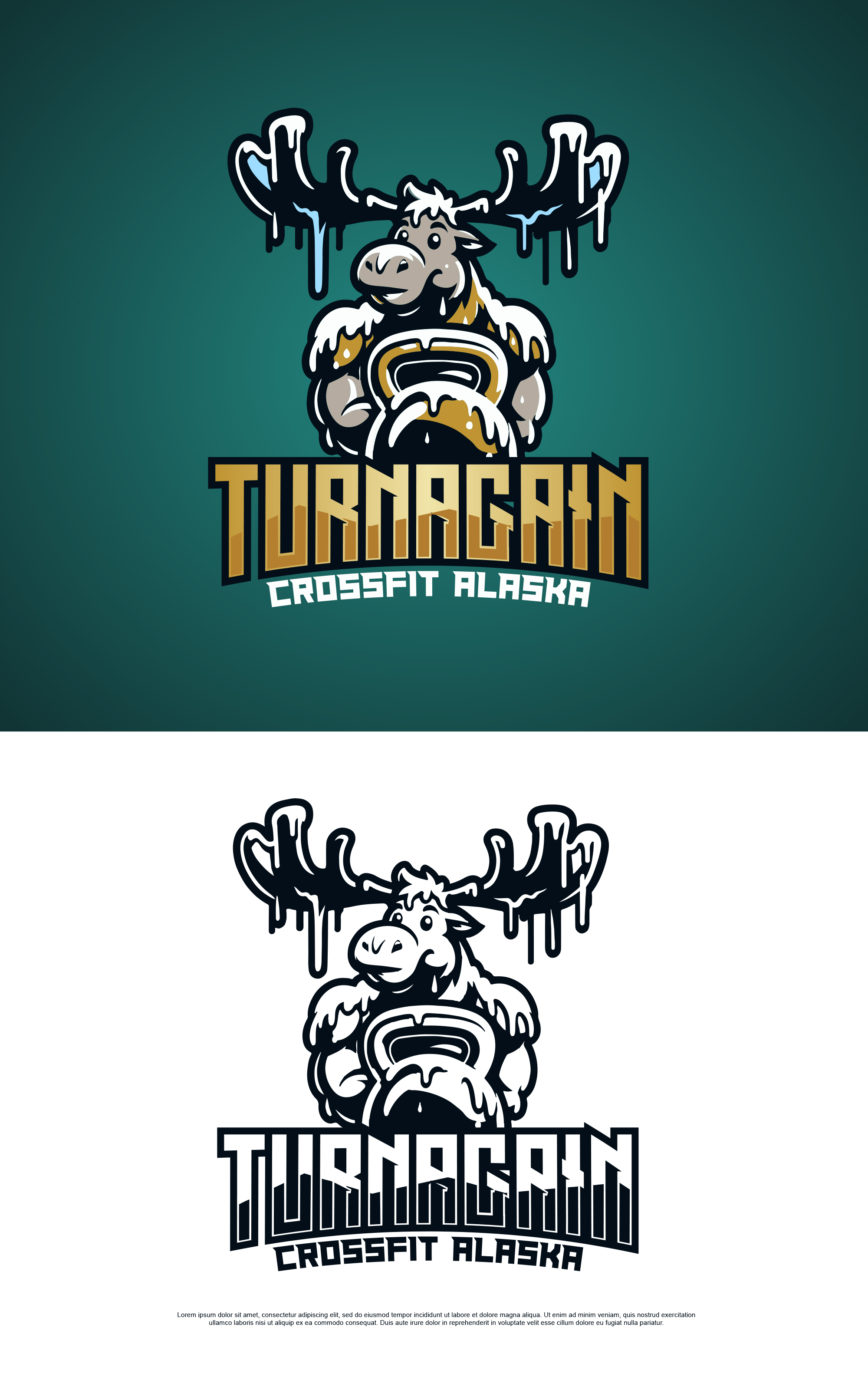 Design de Logo par Jelena B pour Turnagain CrossFit Alaska | Design #33816605