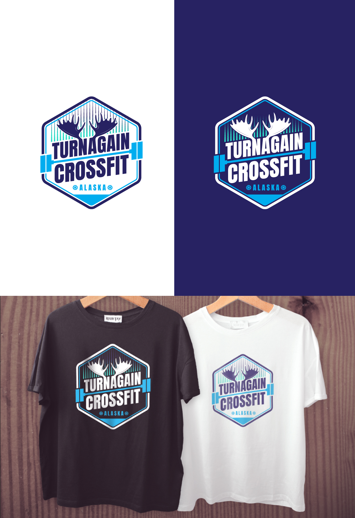 Logo Design by jonkonrad for Turnagain CrossFit Alaska | Design: #33812860