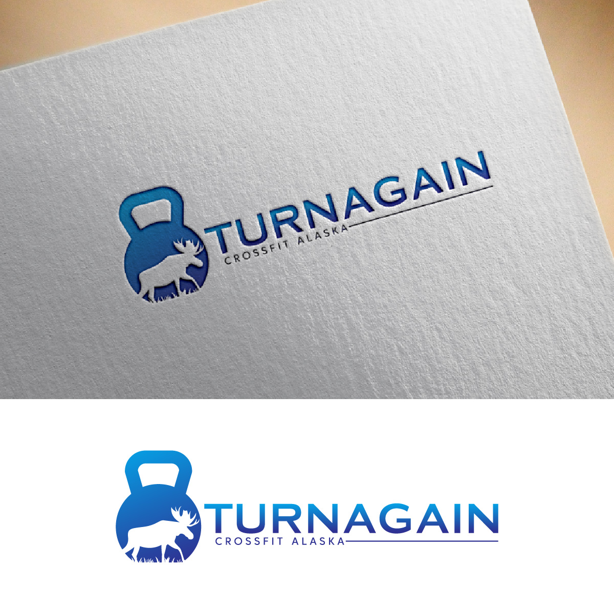 Logo Design by Loknath for Turnagain CrossFit Alaska | Design #33815827