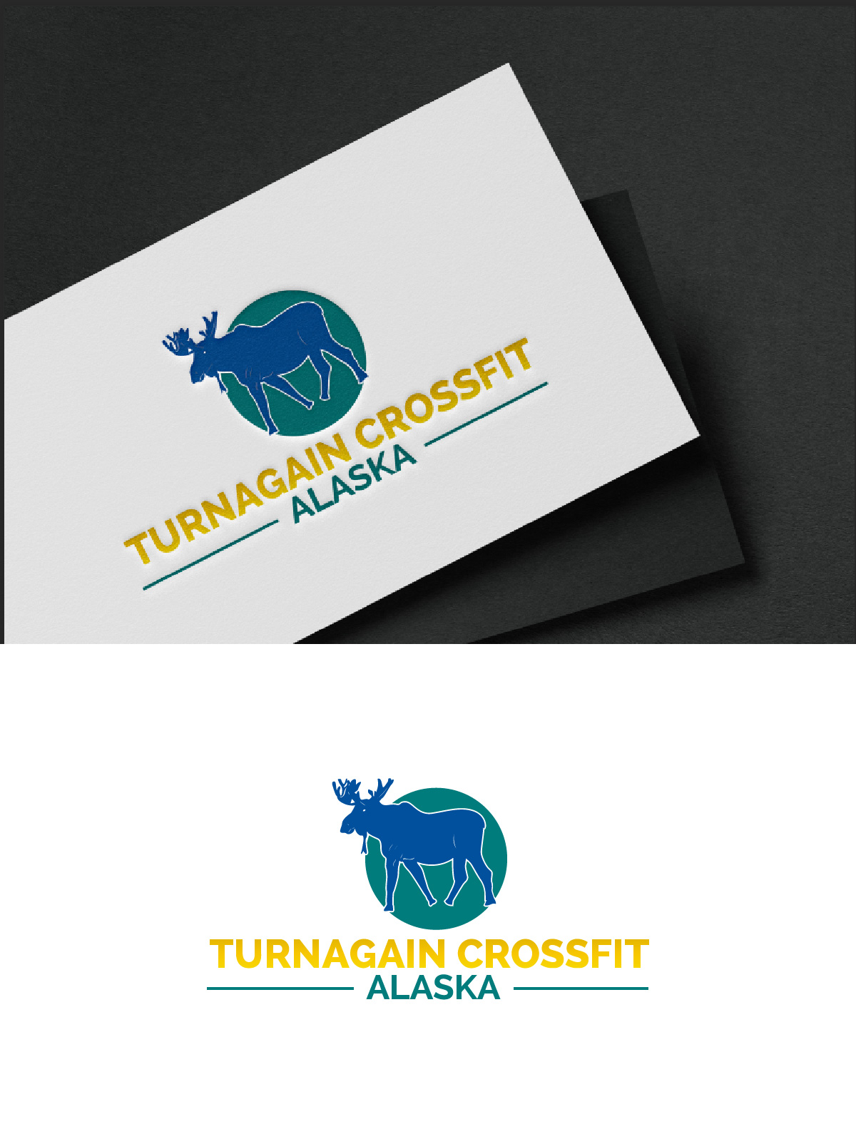 Logo Design by Loknath for Turnagain CrossFit Alaska | Design #33815832