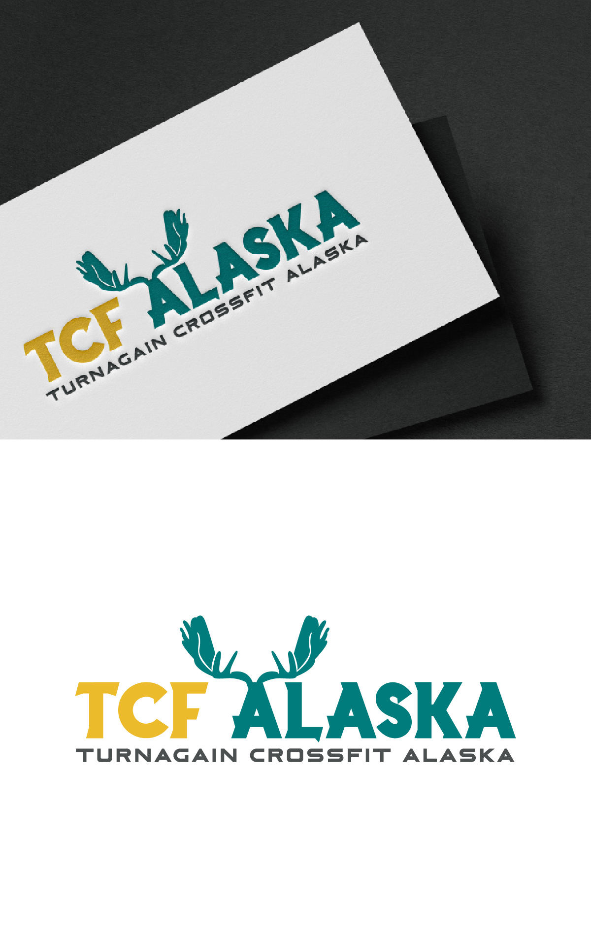Logo Design by Loknath for Turnagain CrossFit Alaska | Design #33816280