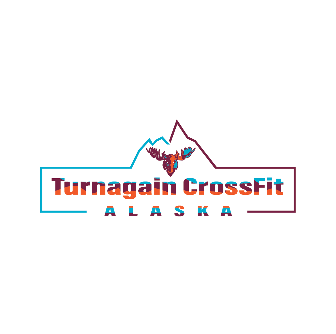 Logo Design by COR for Turnagain CrossFit Alaska | Design #33812192