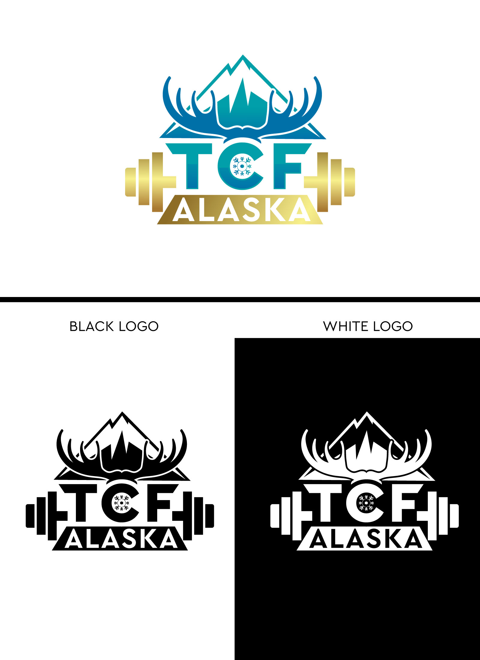 Logo Design by F a r i s a for Turnagain CrossFit Alaska | Design #33815297