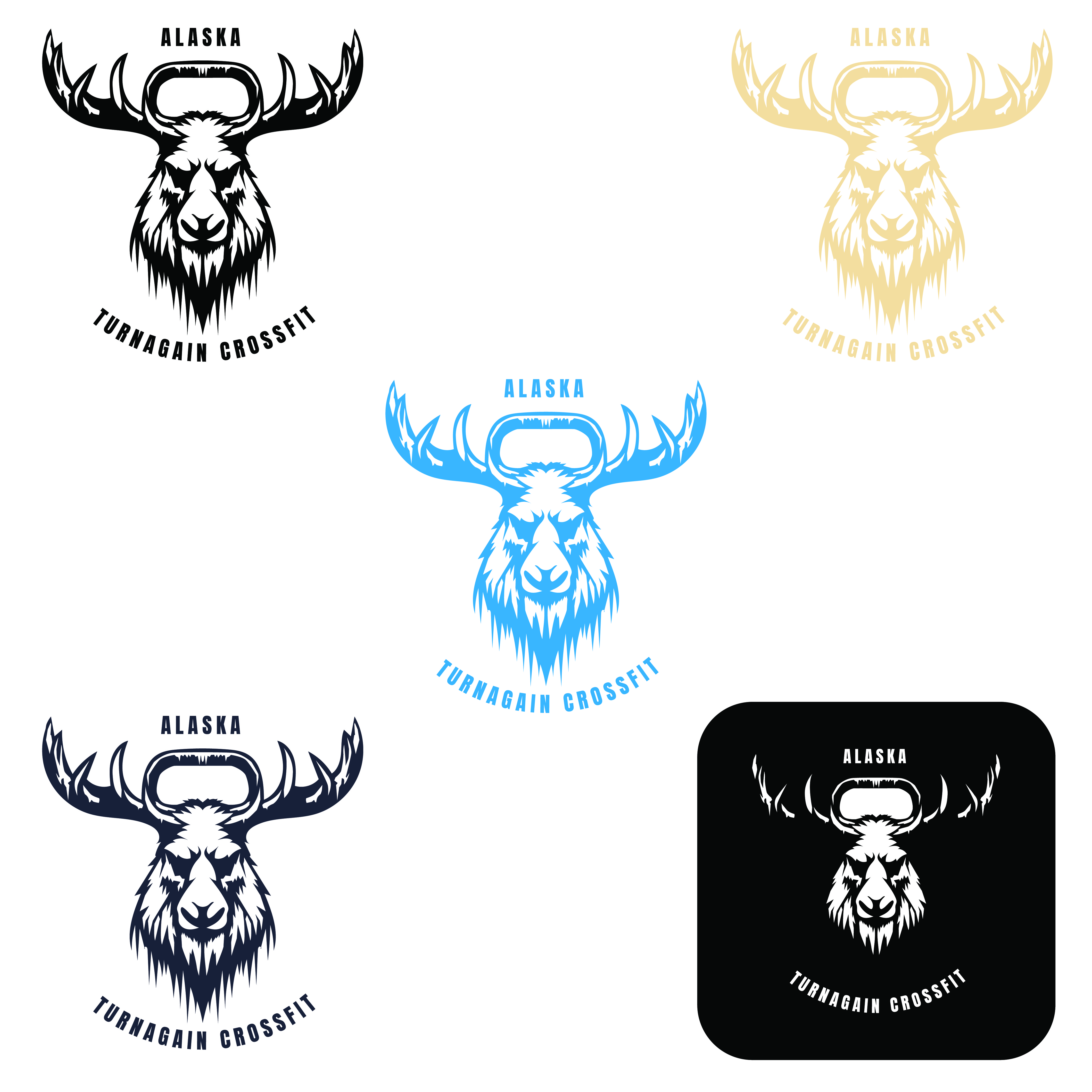 Logo-Design von Wildan Firman für Turnagain CrossFit Alaska | Design #33826844