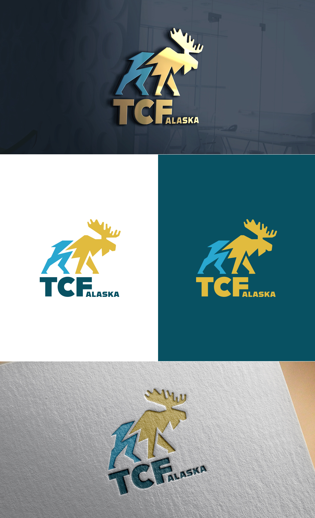 Logo Design by GLDesigns for Turnagain CrossFit Alaska | Design #33810616