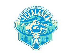 Logo Design by Dream Logo Design for Turnagain CrossFit Alaska | Design: #33817464