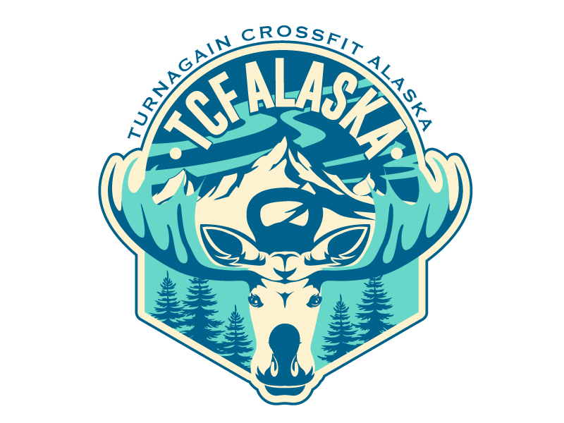 Logo Design by Dream Logo Design for Turnagain CrossFit Alaska | Design #33821104