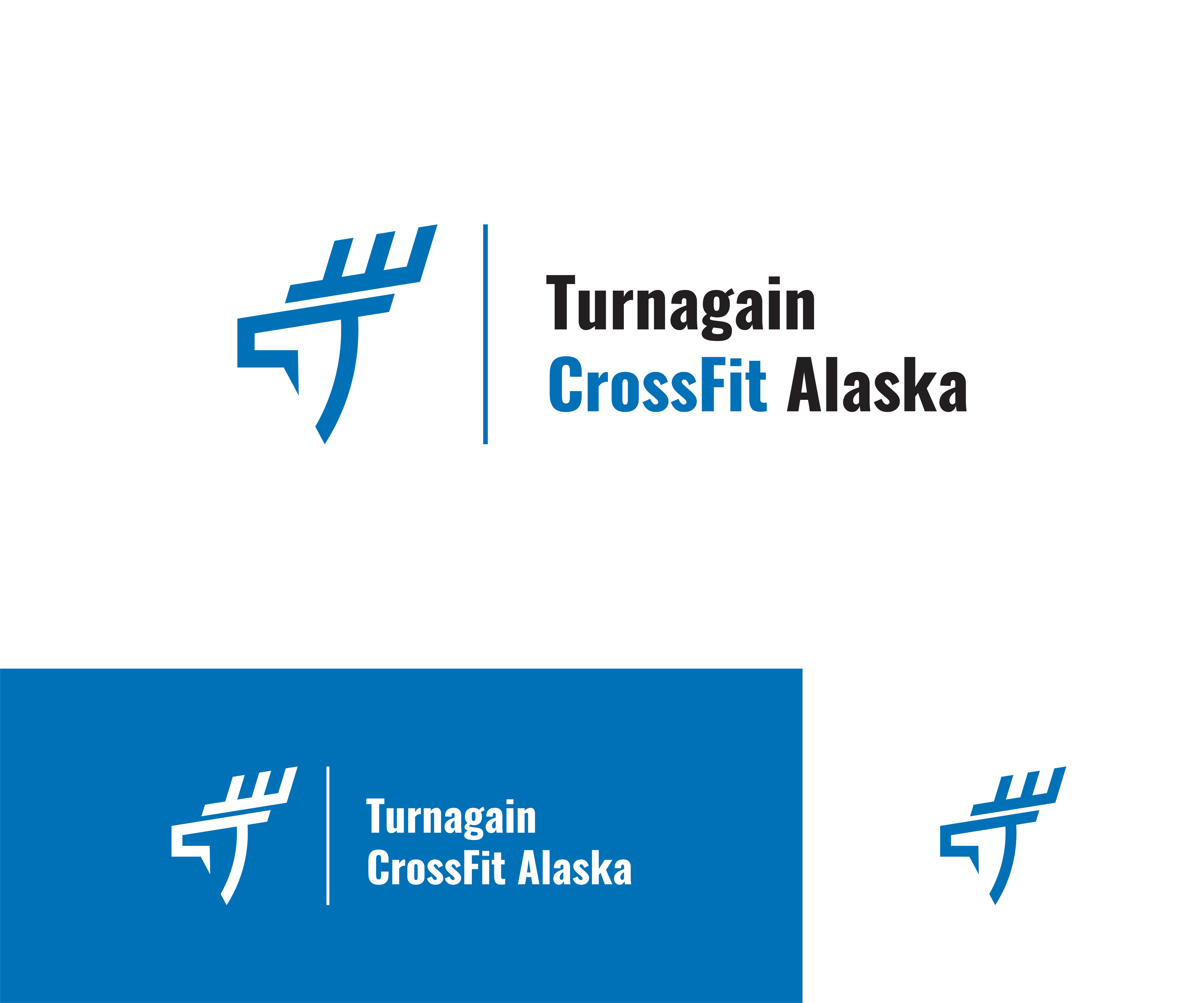 Logo-Design von Rosiana Design für Turnagain CrossFit Alaska | Design #33827890