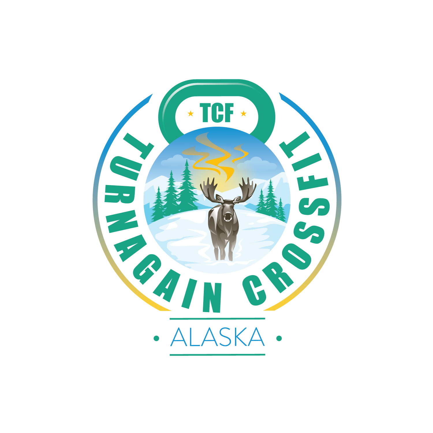 Logo Design by geni for Turnagain CrossFit Alaska | Design #33839088
