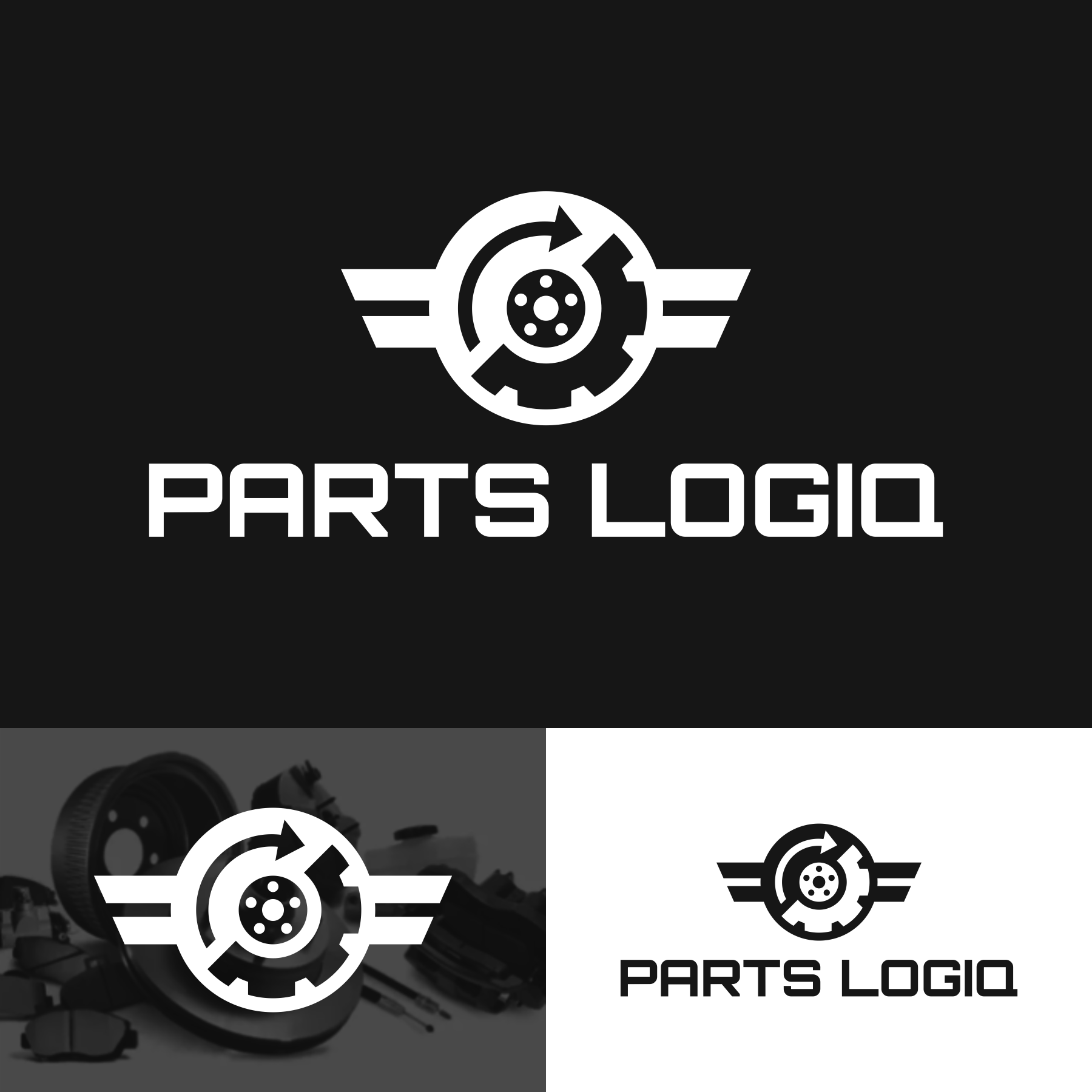 Logo Design by Aezakmi for Parts LogiQ | Design #33863785