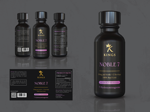 Supplement label design