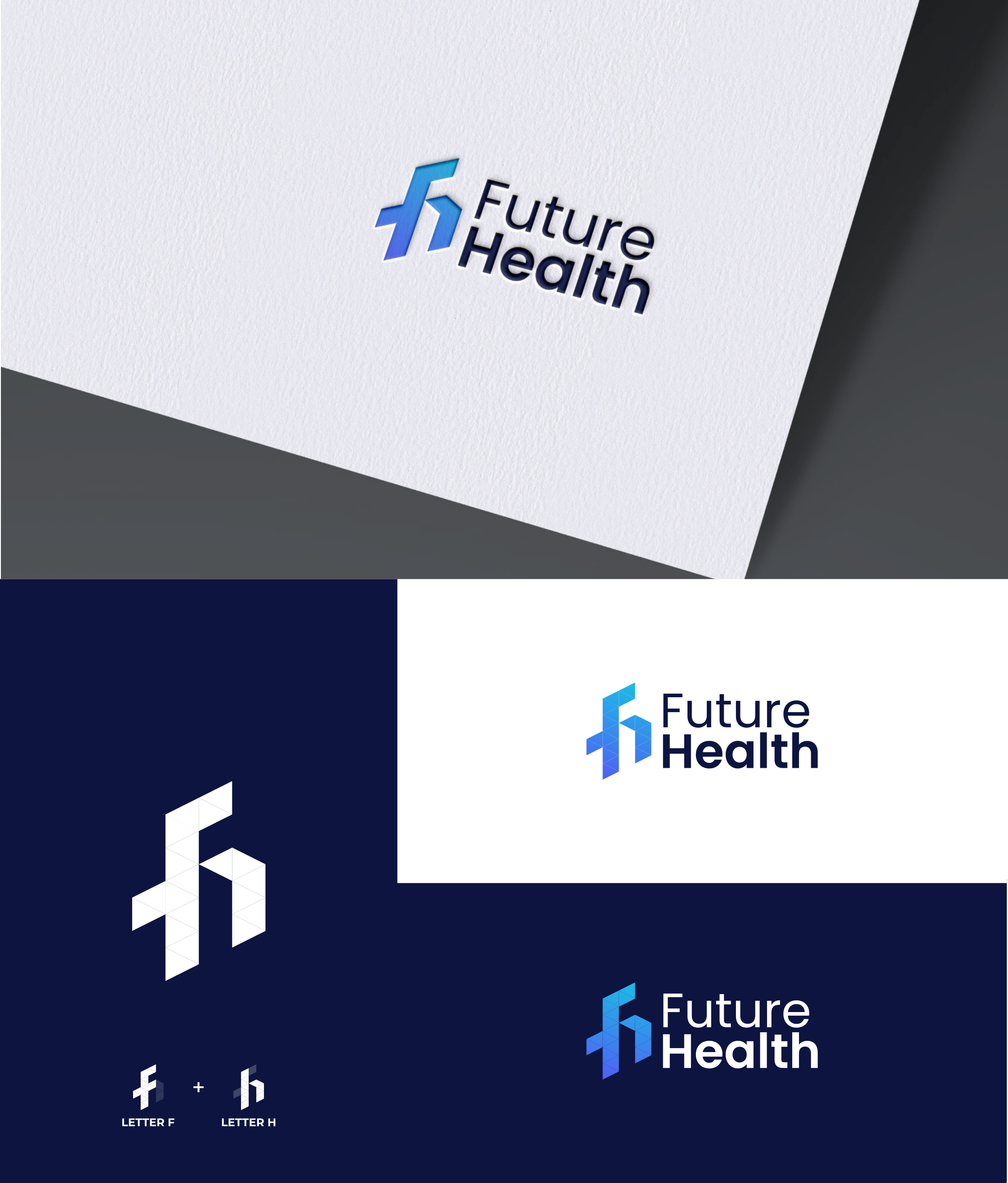 Logo Design by Zaid Al Faqih for Future Health ACO | Design #33866206