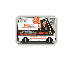 Electrical business card design