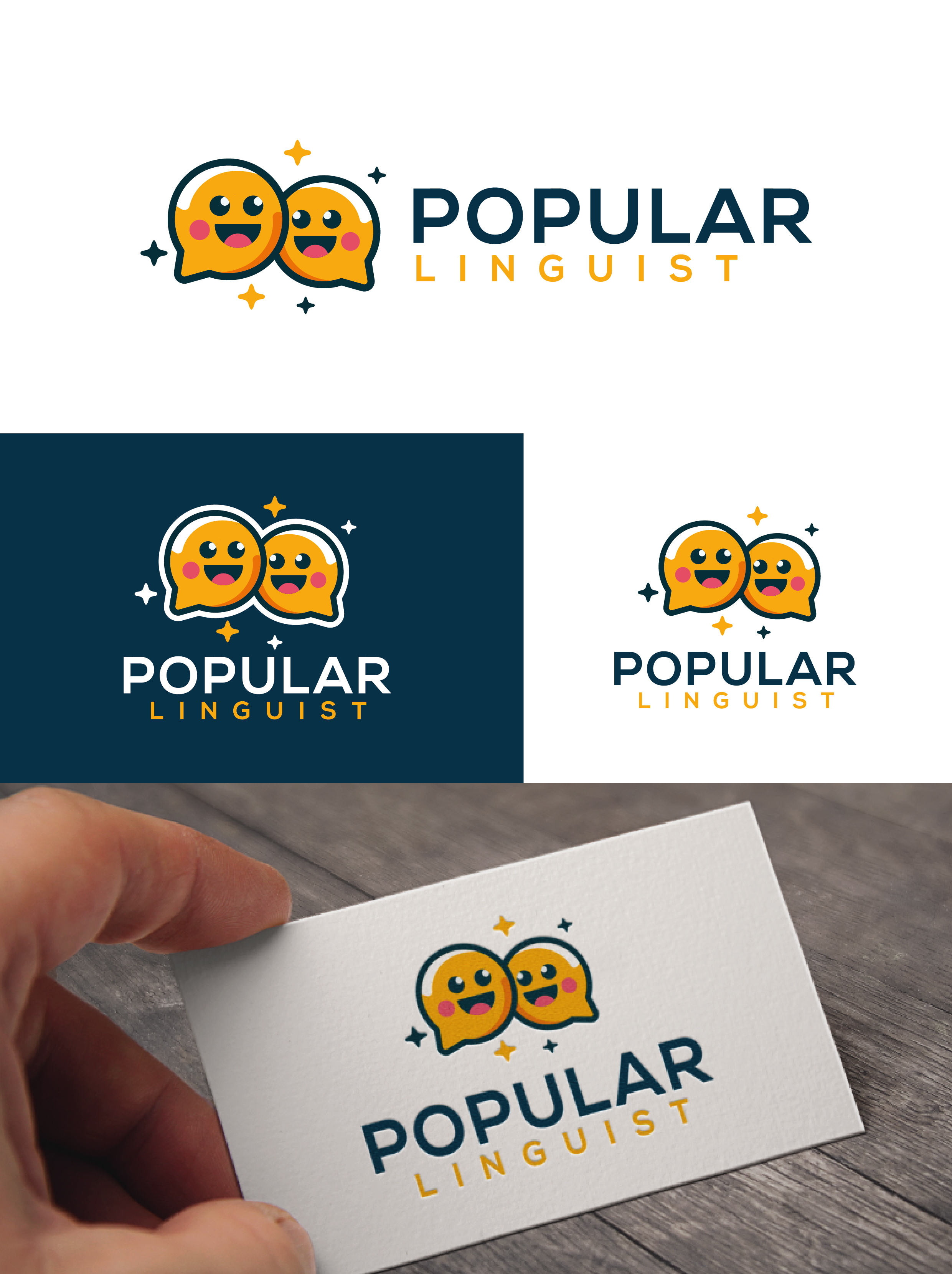 Logo Design by Anton for Popular Linguist | Design #33858053