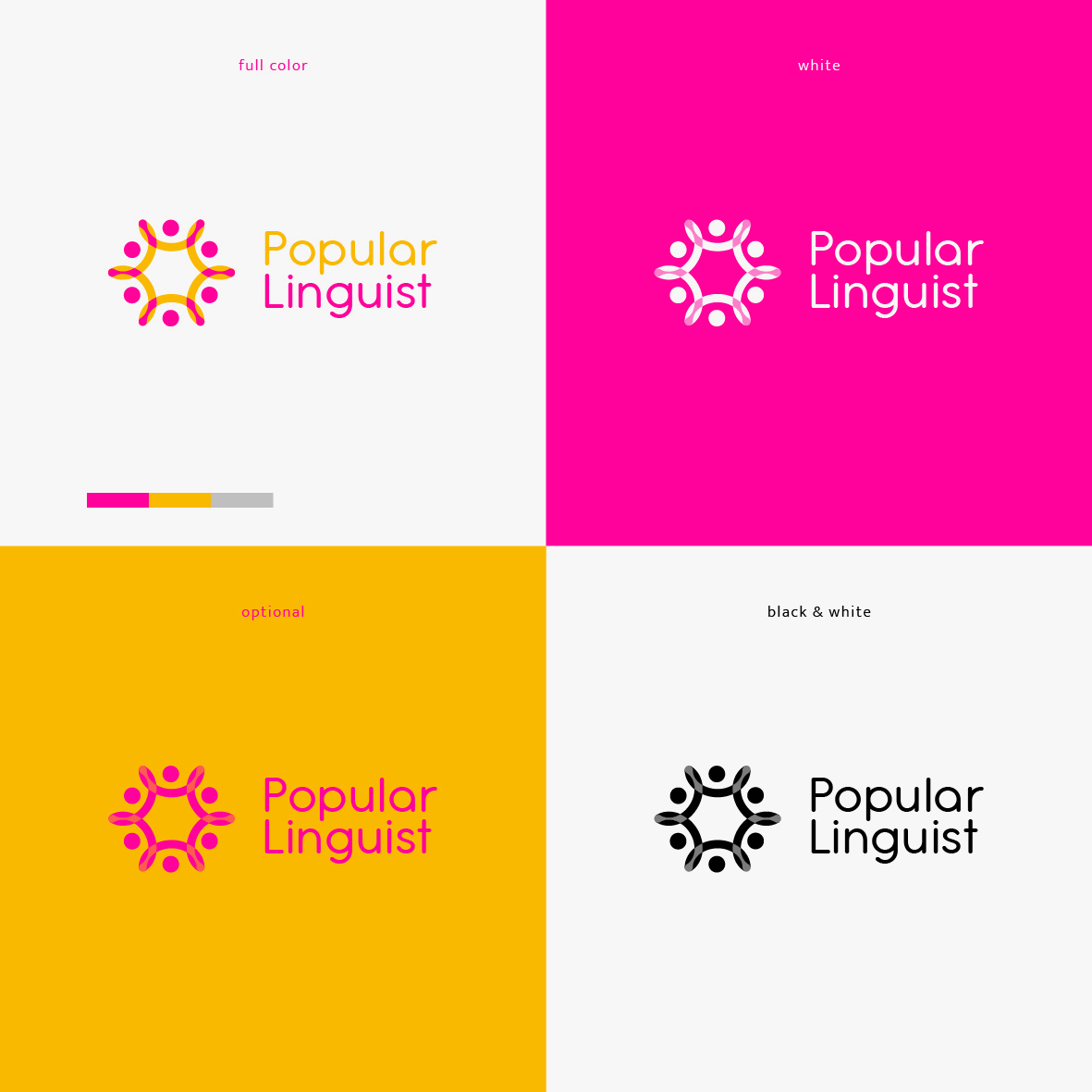 Logo Design by Lammy for Popular Linguist | Design #33832934