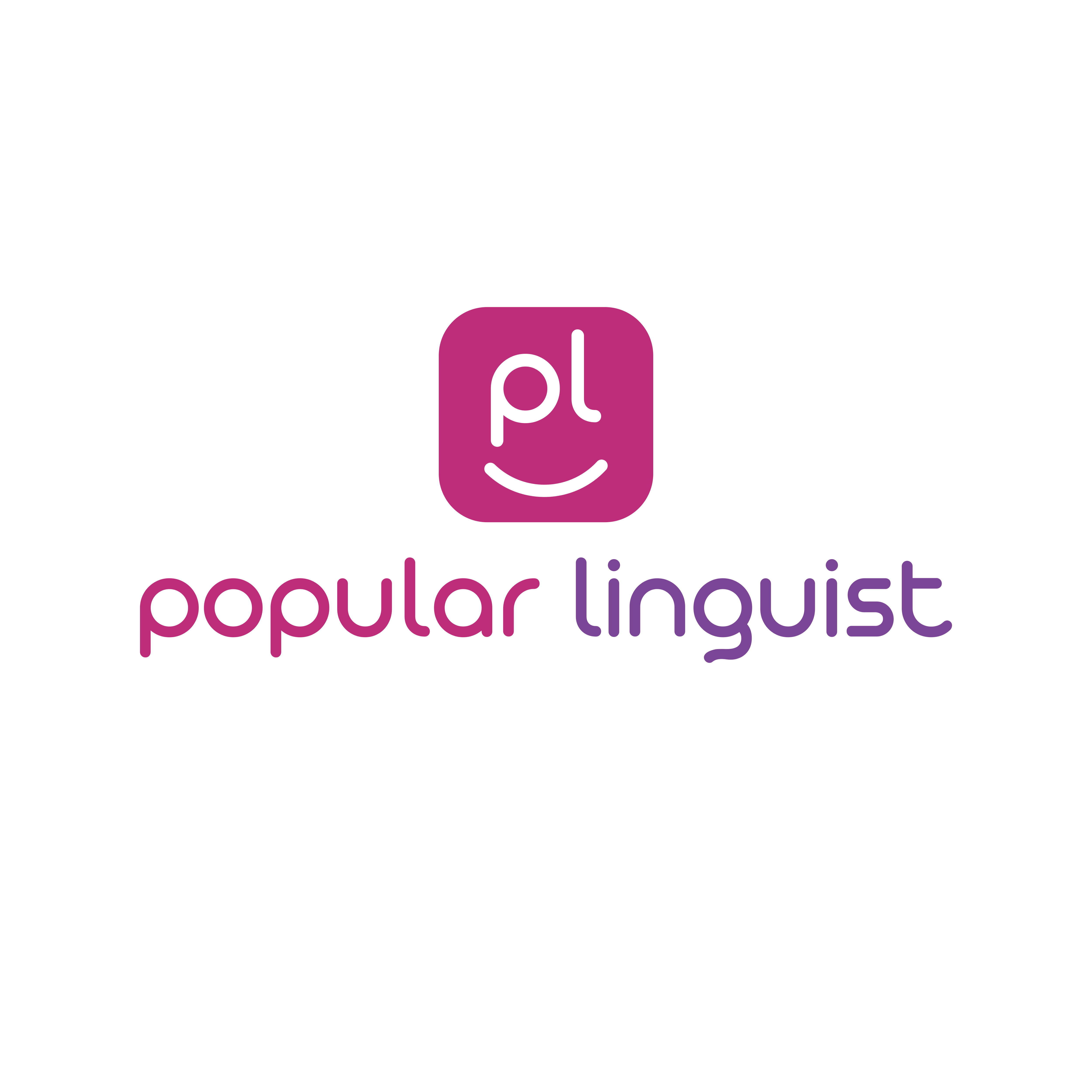 Logo Design by Mahera23 for Popular Linguist | Design #33820079