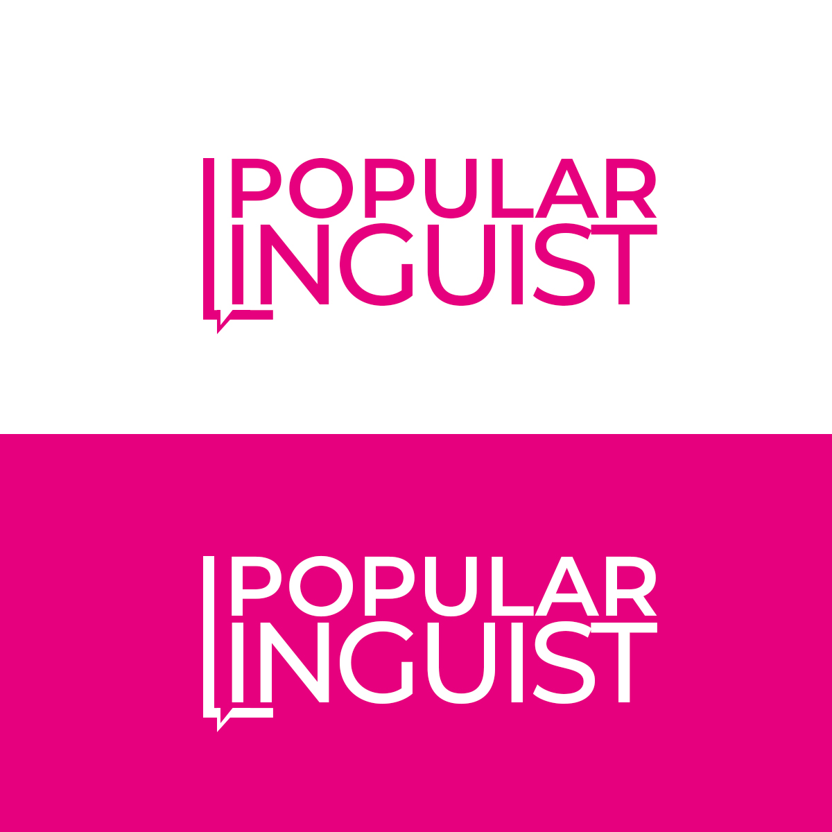 Logo Design by mahfuz1450r for Popular Linguist | Design #33838834