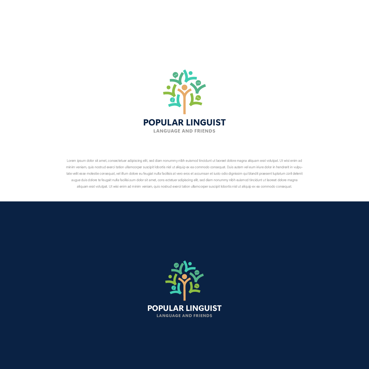 Diseño de Logo por urvaG para Popular Linguist | Diseño #33836032