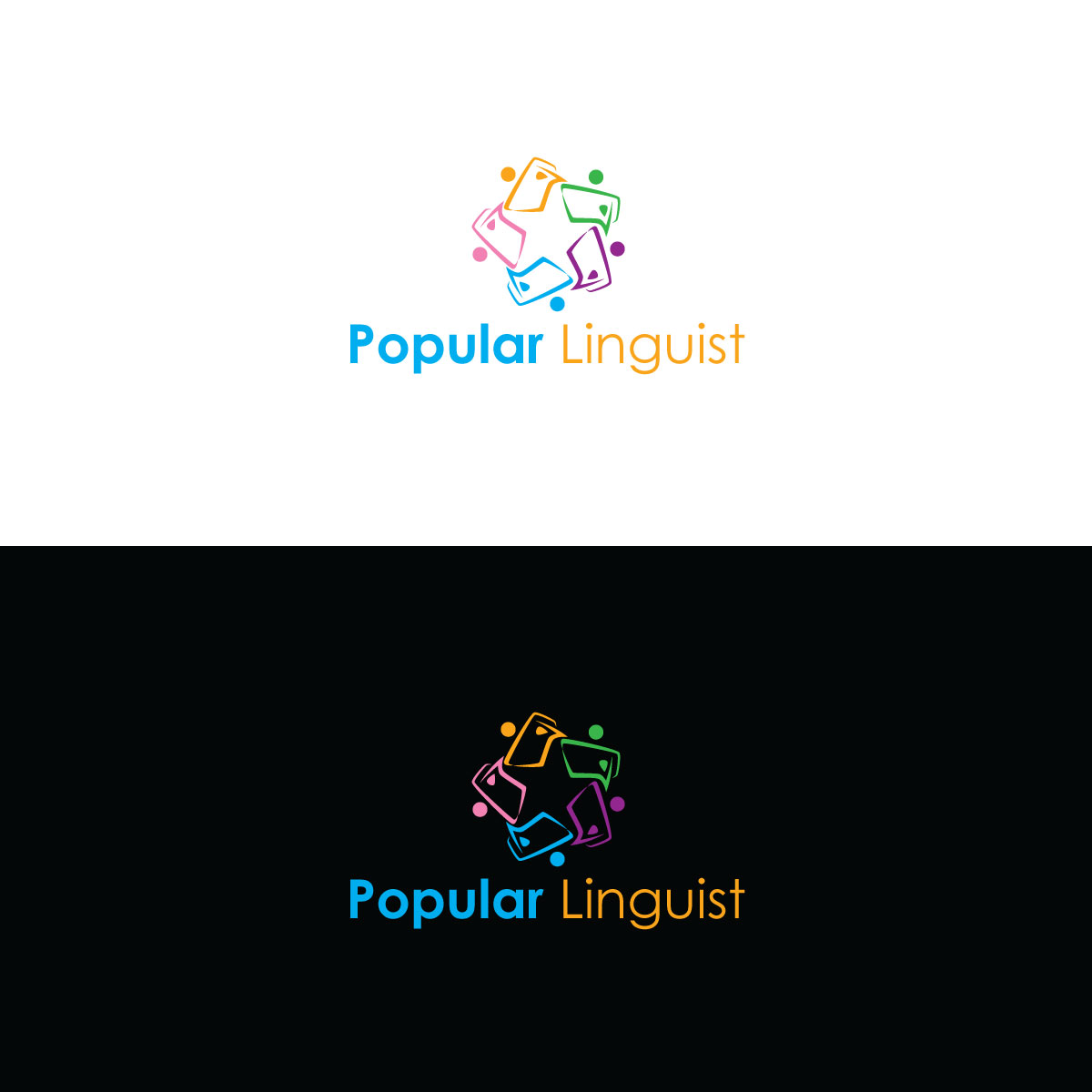 Logo Design by prodesigns99 for Popular Linguist | Design #33827761