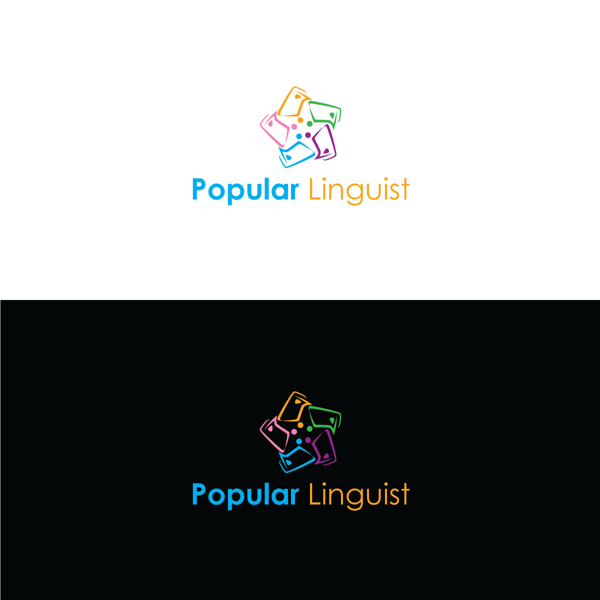 Logo Design by prodesigns99 for Popular Linguist | Design #33827762