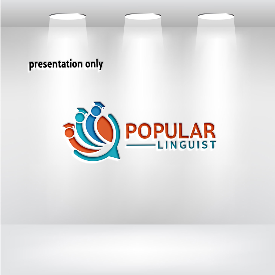 Logo Design by akterkhadijars for Popular Linguist | Design #33824666