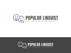 Logo Design by Fahmida Sattar Santa for Popular Linguist | Design: #33823715