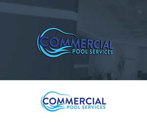 Logo Design by Srk pix!14 for Commercial Pool Services | Design: #33829187