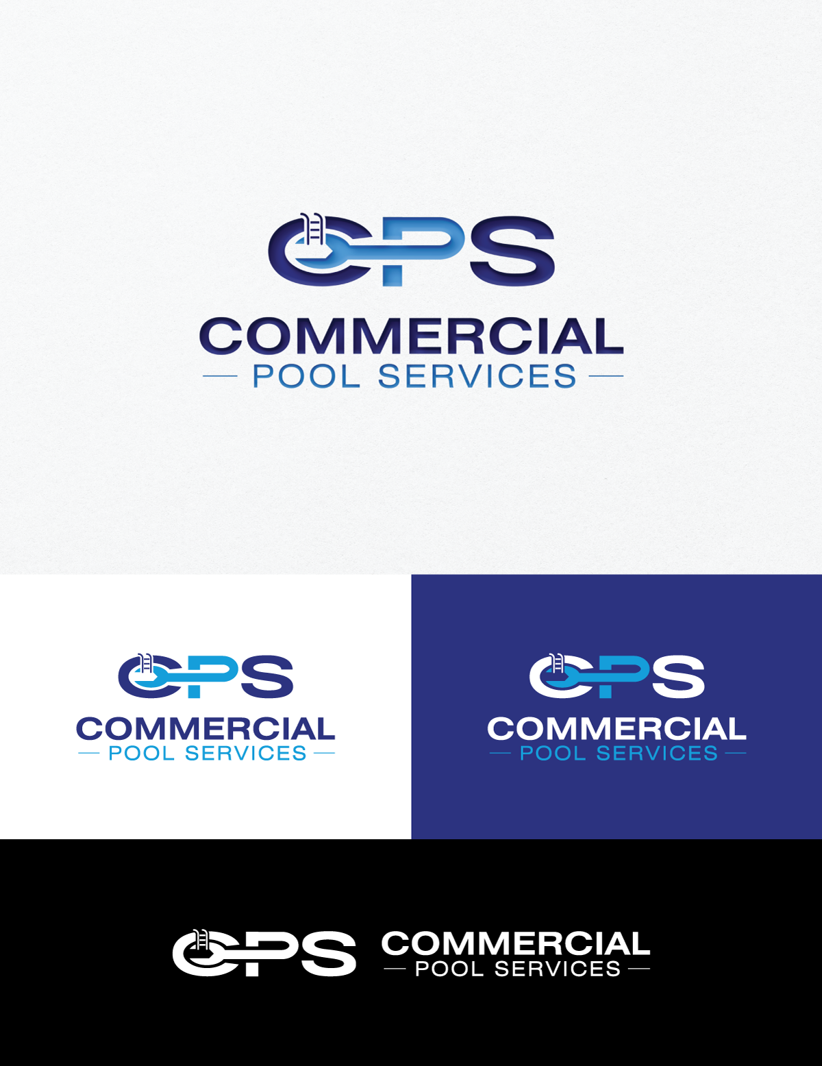 Logo Design by Digi_Design555 for Commercial Pool Services | Design #33818845