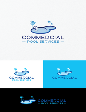 Logo Design by Digi_Design555 for Commercial Pool Services | Design: #33818846