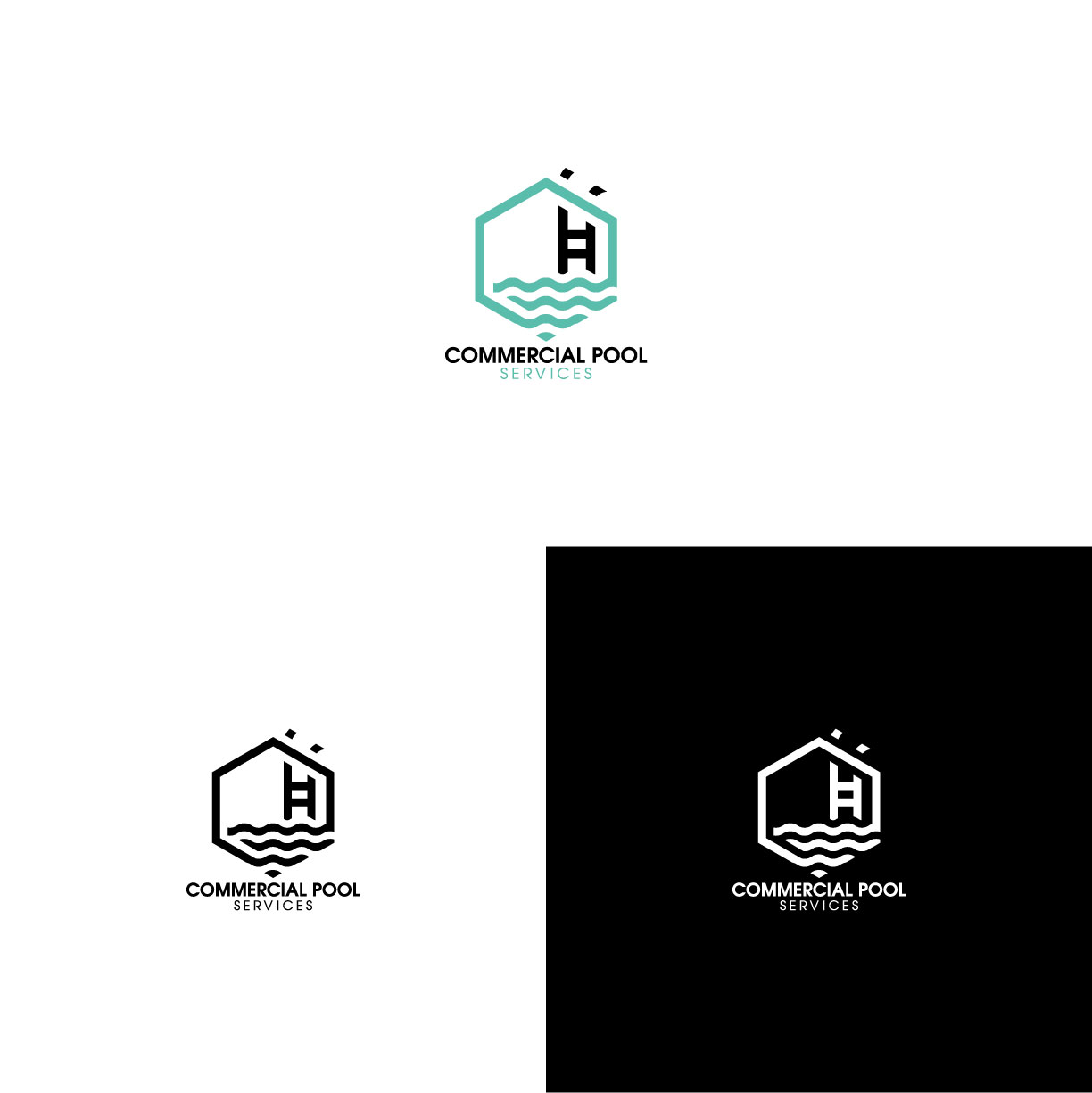Logo Design by SHANTO 7 for Commercial Pool Services | Design #33825910