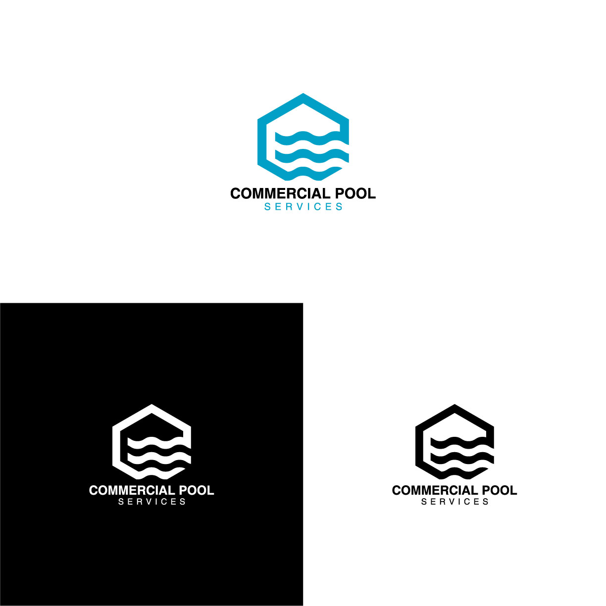 Logo Design by SHANTO 7 for Commercial Pool Services | Design #33825911