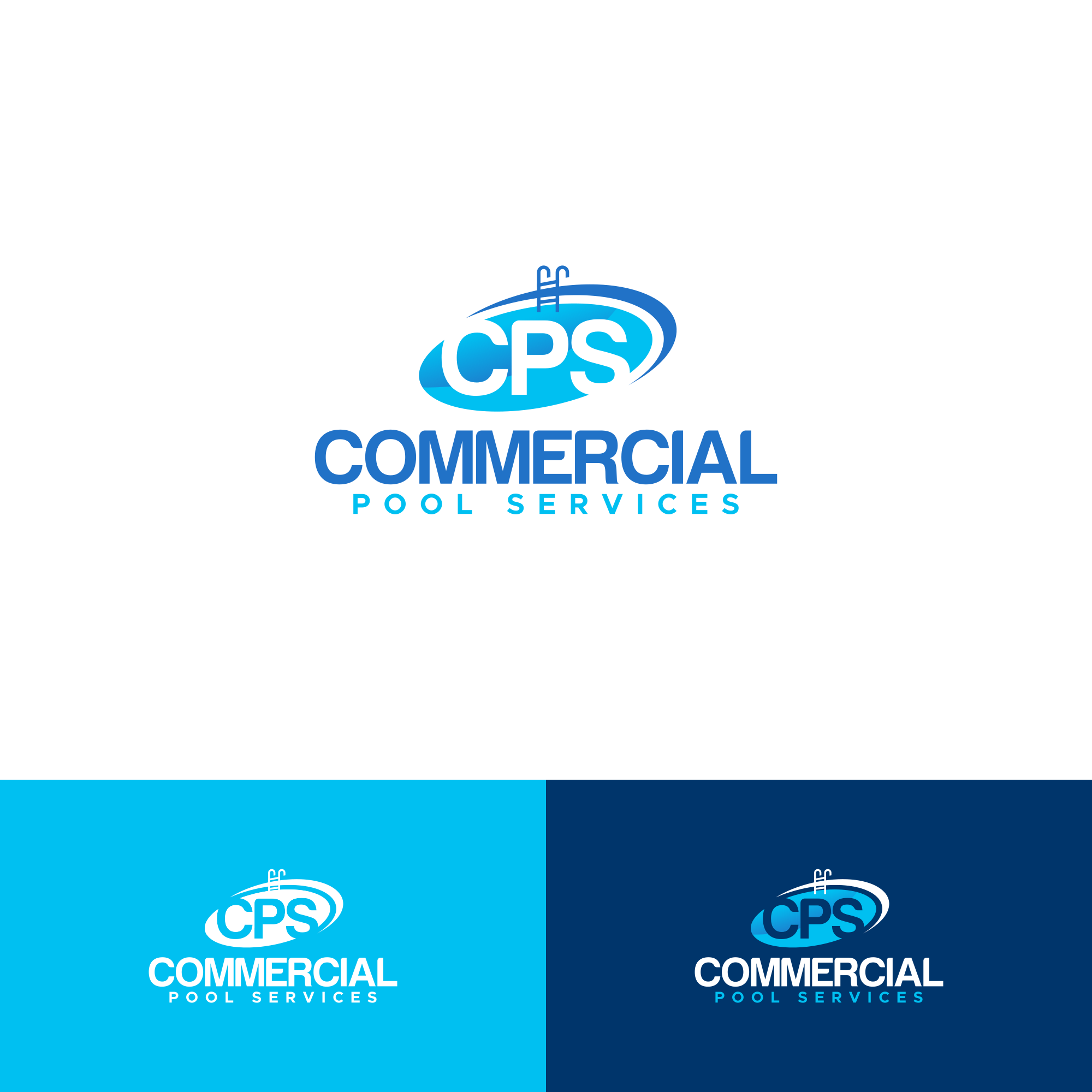 Logo Design by 3n0h99 for Commercial Pool Services | Design #33823426