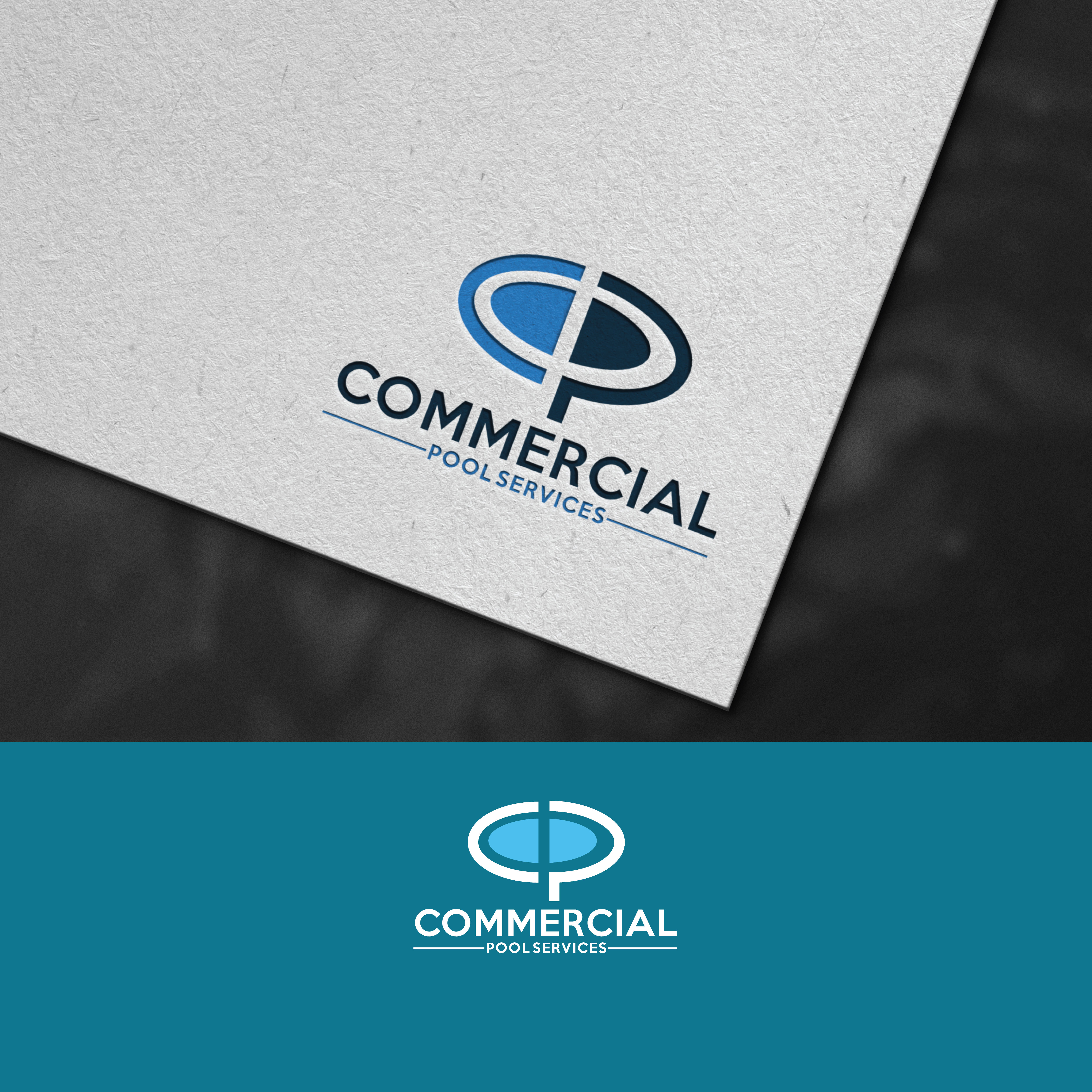 Logo Design by ainee4 for Commercial Pool Services | Design #33824887