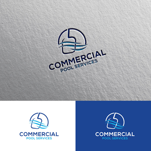Logo Design by Alex Henry for Commercial Pool Services | Design: #33819665