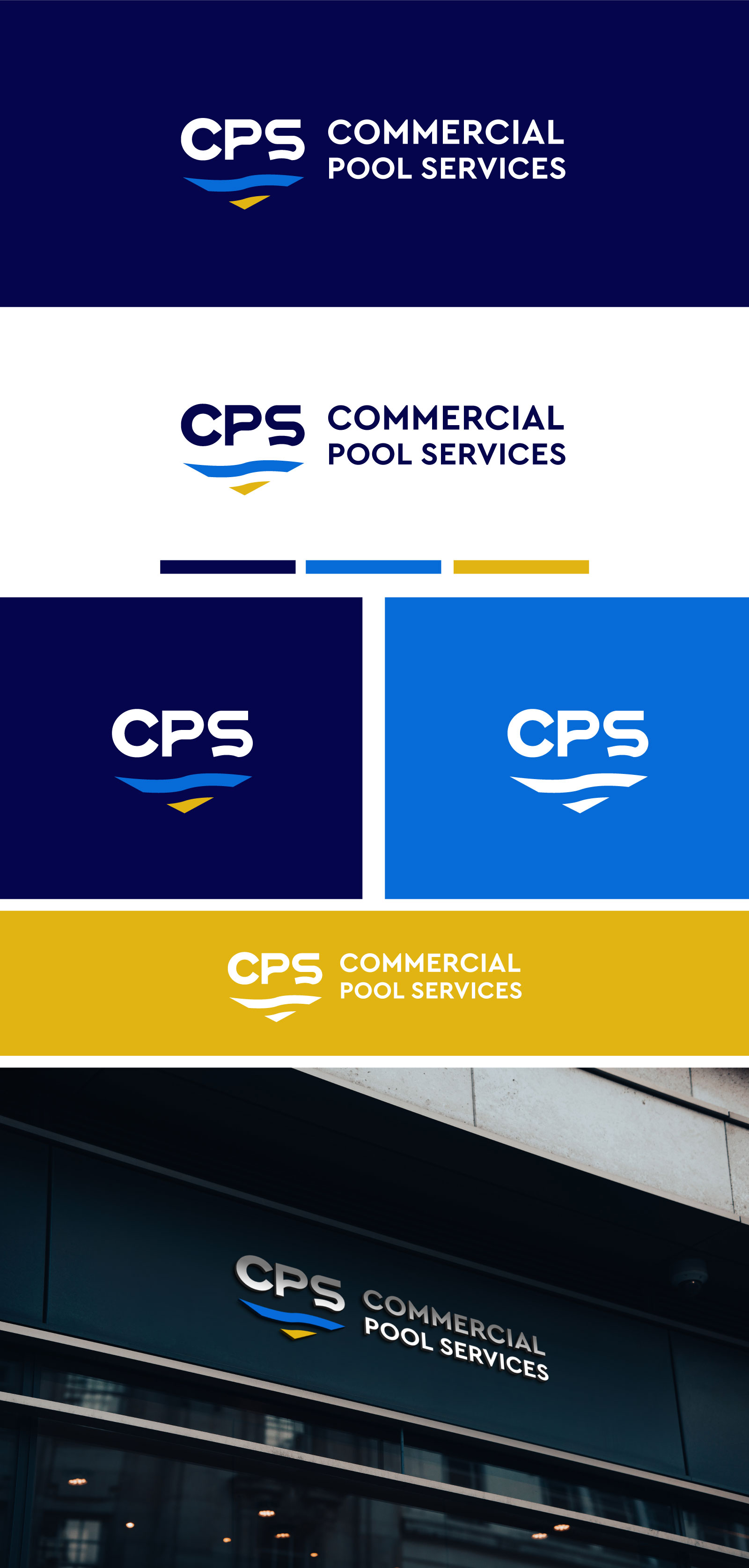 Logo-Design von F a r i s a für Commercial Pool Services | Design #33840855