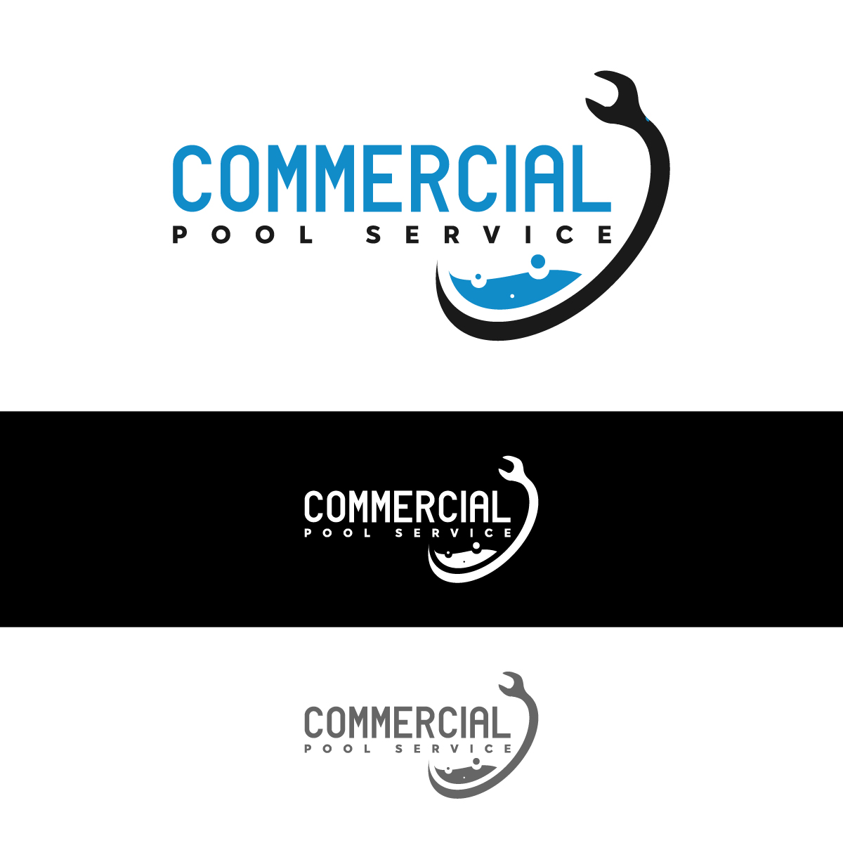 Logo Design by DesignLima for Commercial Pool Services | Design #33825740