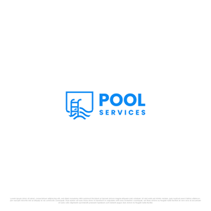 Logo Design by Kayla. for Commercial Pool Services | Design: #33820848