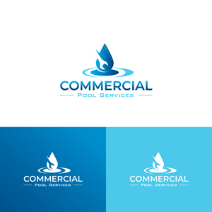 Logo Design by Maxo-Biz for Commercial Pool Services | Design: #33822698