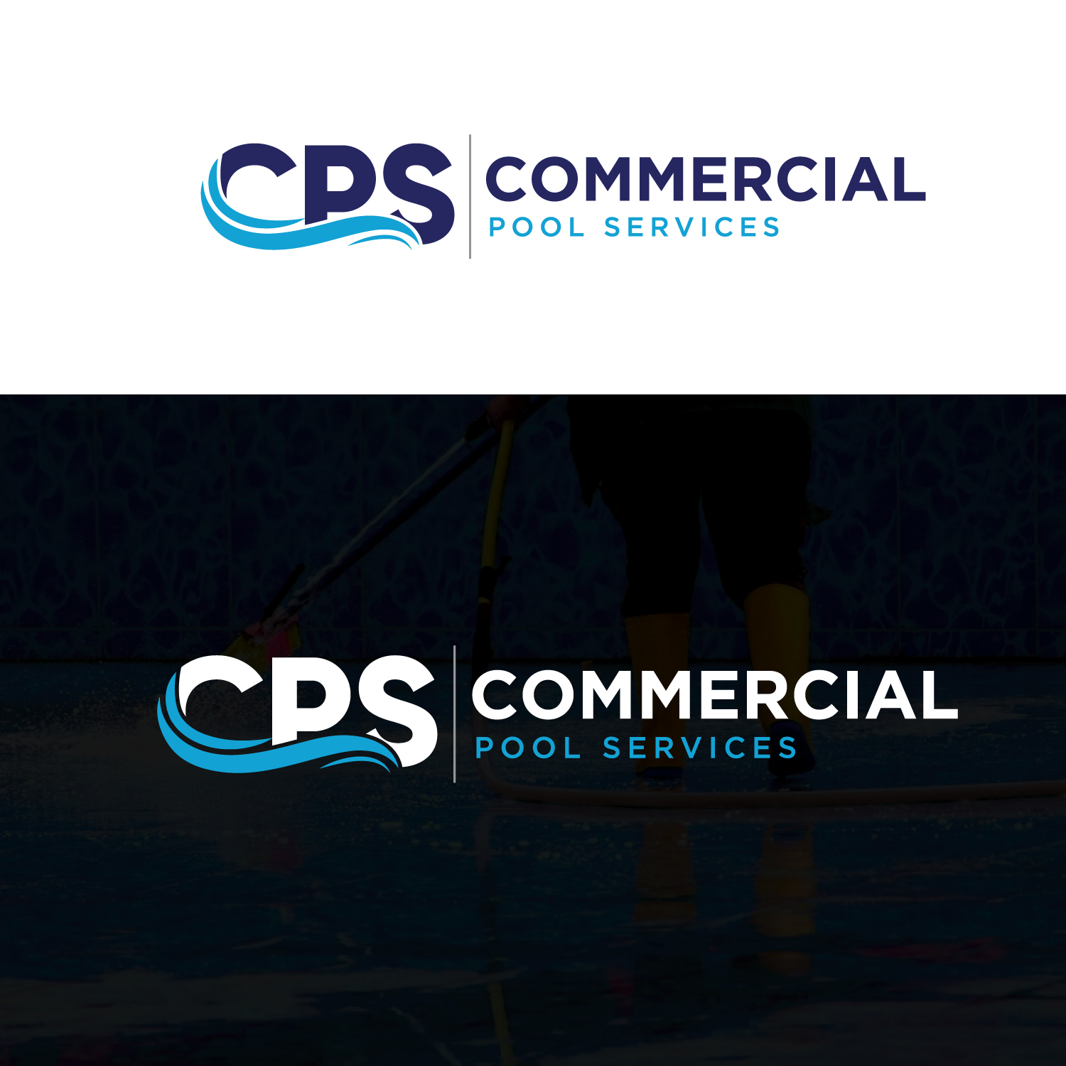 Logo Design by EnaGraph for Commercial Pool Services | Design #33824972