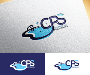 Logo Design by step forward 2 for Commercial Pool Services | Design: #33819959