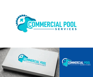 Logo Design by Ansh Design for Commercial Pool Services | Design: #33822204
