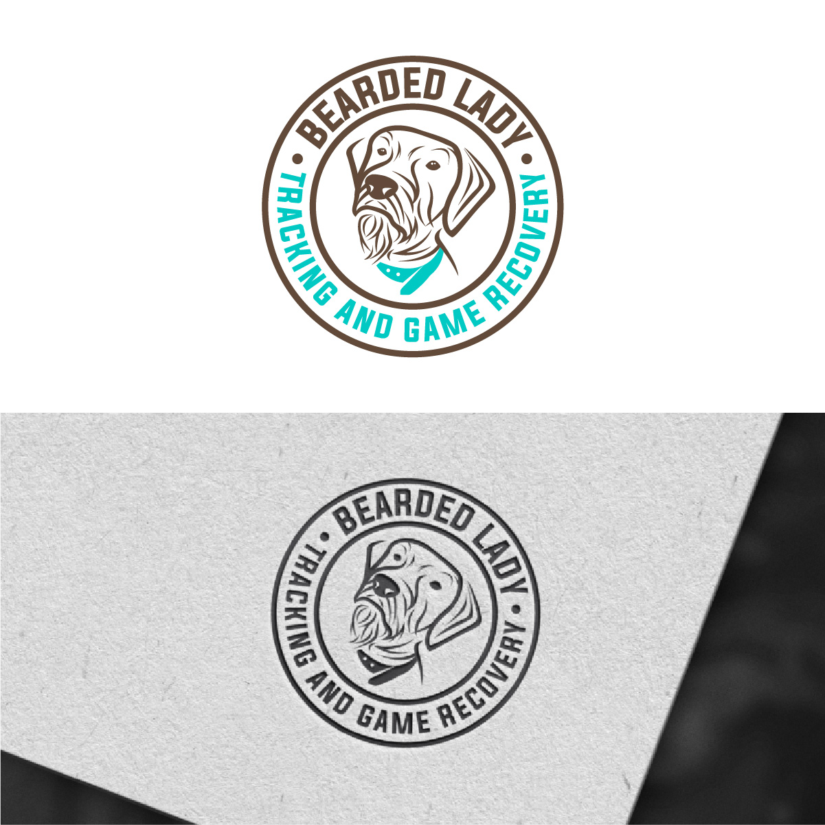 Logo Design by Loknath for Bearded Lady Tracking and Game Recovery | Design #33823176