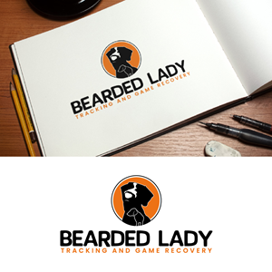 Logo Design by Loknath for Bearded Lady Tracking and Game Recovery | Design: #33823187