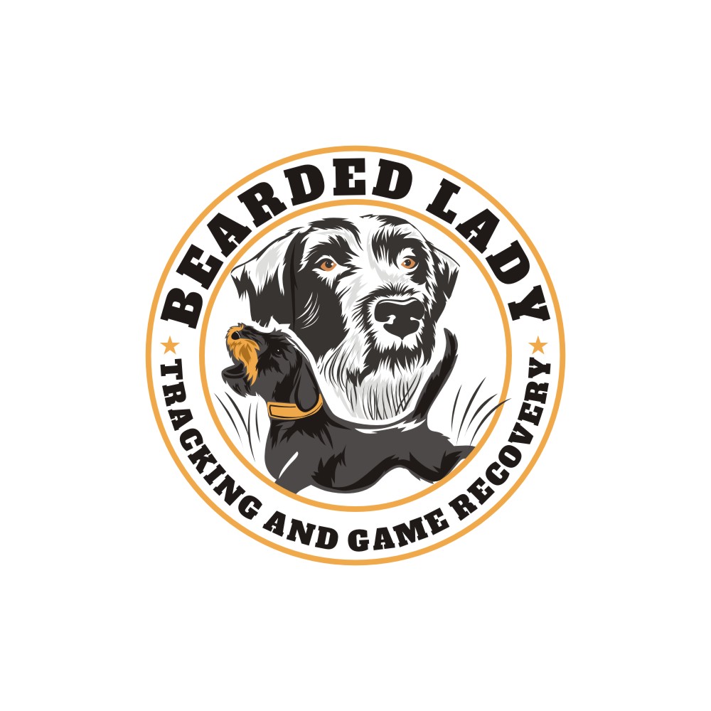 Logo Design by rgb01 for Bearded Lady Tracking and Game Recovery | Design #33856208