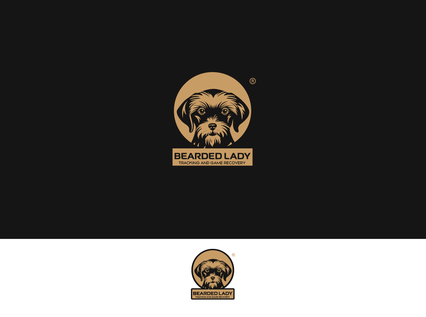 Logo Design by graphicawy for Bearded Lady Tracking and Game Recovery | Design #33818210