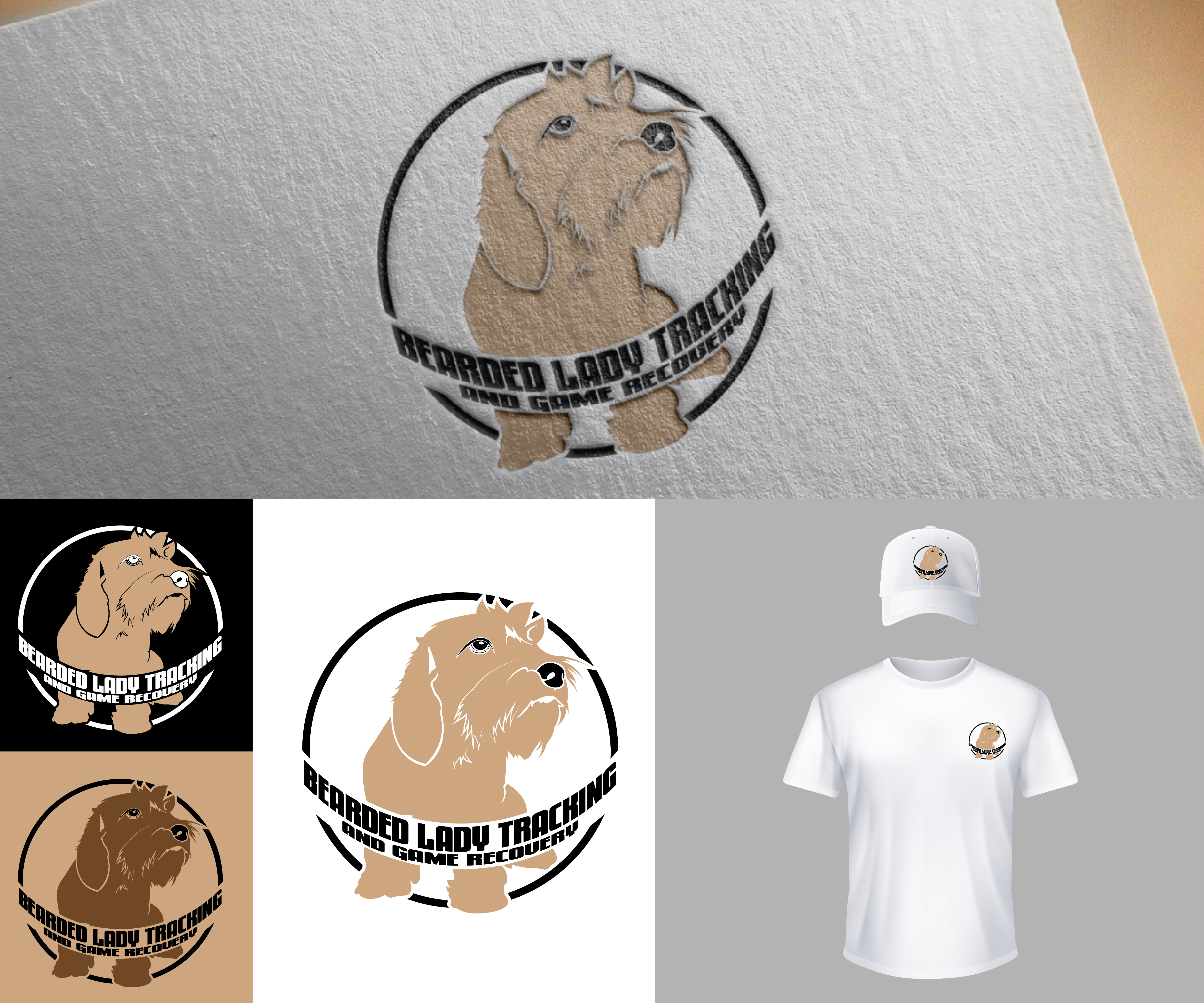 Design de Logo par i Mochi pour Bearded Lady Tracking and Game Recovery | Design #33845288