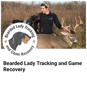 Logo Design by Pauli42 for Bearded Lady Tracking and Game Recovery | Design: #33865286